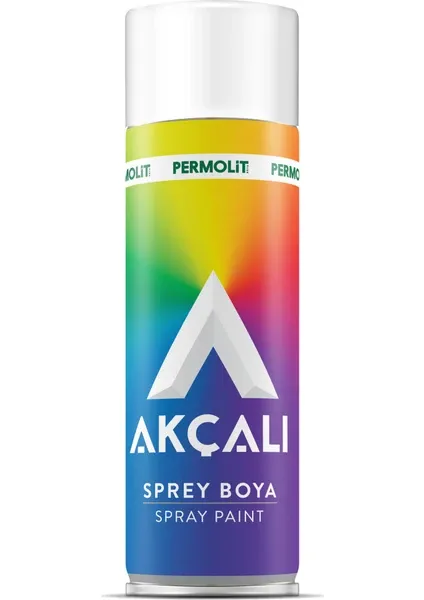 AKÇALI 501 MAT BEYAZ SPREY BOYA 400ML