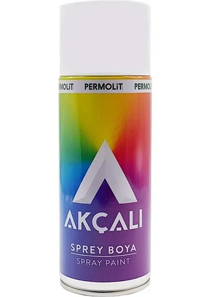 AKÇALI 326 PARLAK SİYAH SPREY BOYA 400ML