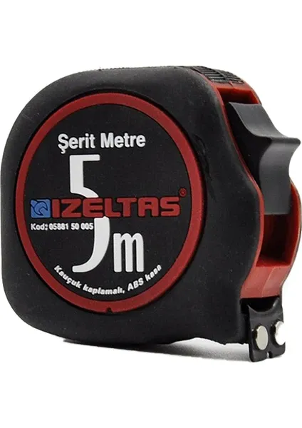 İZELTAŞ PLASTİK ŞERİT METRE 5MT